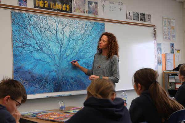 Lesson Plan (Grades 6–8): Fractal Forest Art