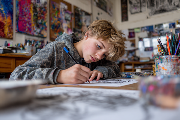 Unit Plan 27 (Grade 7 Art): Exhibition Reflection Discussion