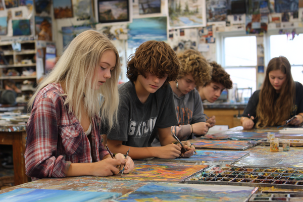 Unit Plan 33 (Grade 8 Art): Creative Challenge — Limited Materials