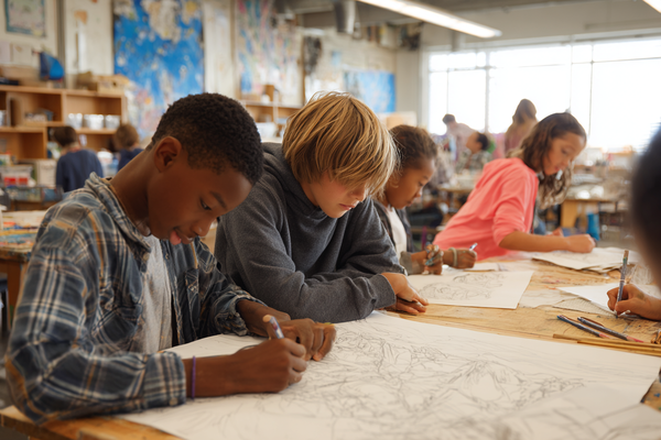 Unit Plan 19 (Grade 5 Art): Drawing Depth & Value