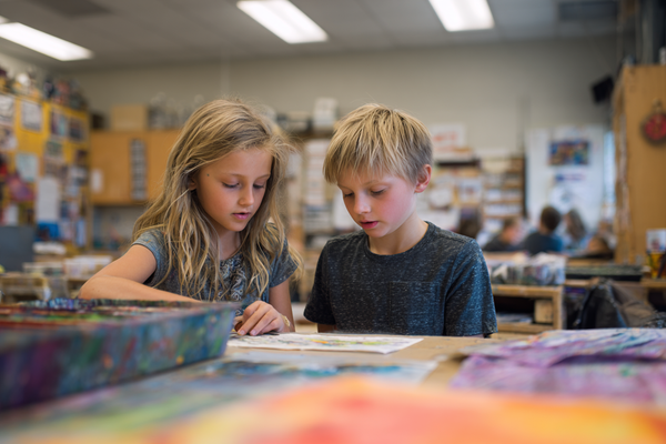 Unit Plan 7 (Grade 3 Art): Studio Project I — Organized Composition