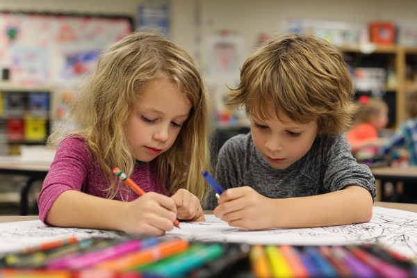 Unit Plan 7 (Grade 1 Art): Studio Project I — Line & Shape Art